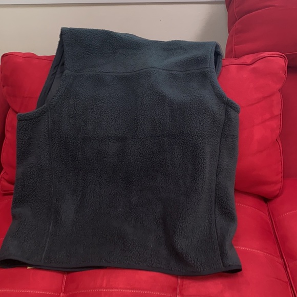 Mens TNF FLEECE PK VEST - Picture 3 of 7